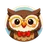 Generate one single cartoon animal avatar icon (PNG) for the Reviews block on bilucky.gr. This is NOT a realistic human portr